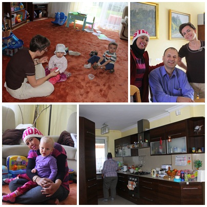 Our host, Magda n Mariuz