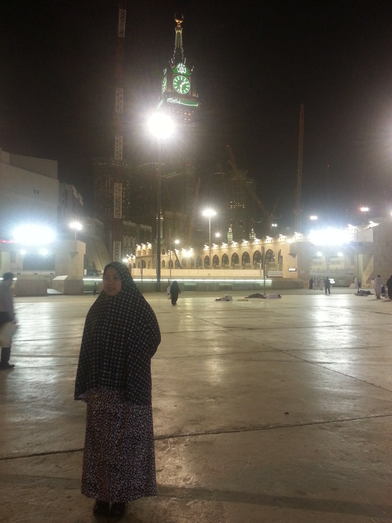 sesaat setelah selesai umrah